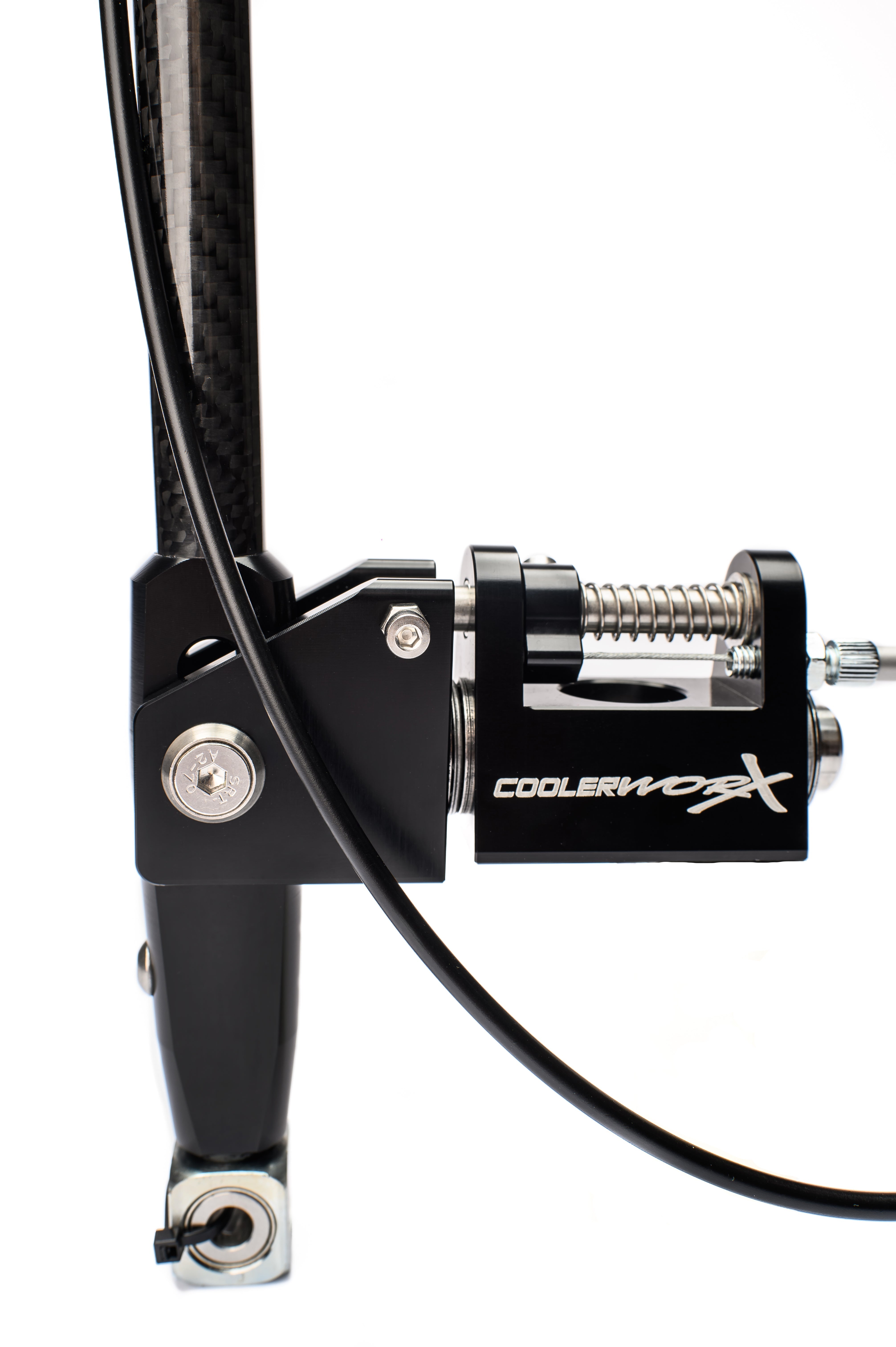 Infiniti G35 V35 2003–2006 Carbon Regular Short Shifter_2