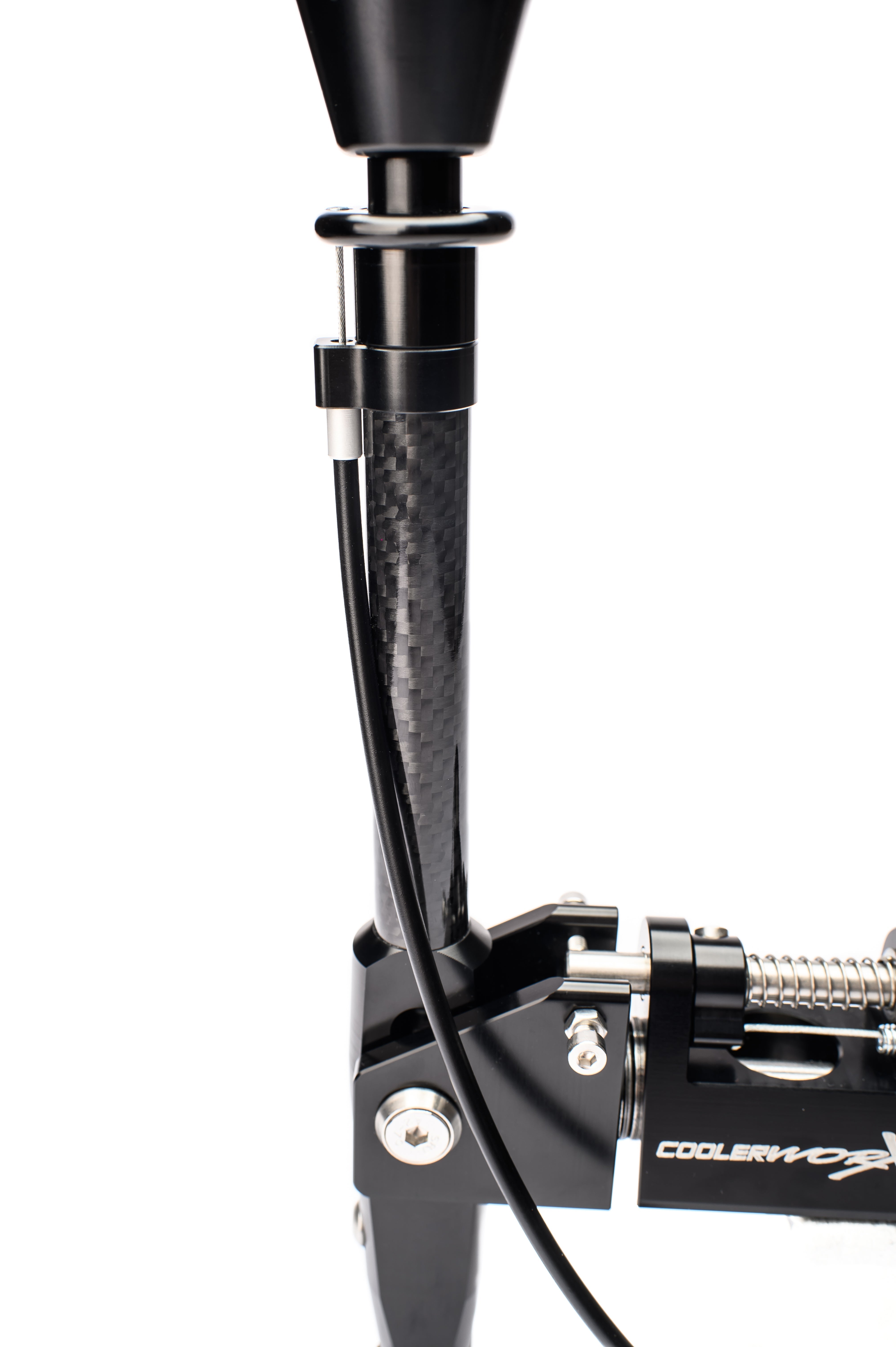 Infiniti G35 V35 2003–2006 Carbon Regular Short Shifter_3