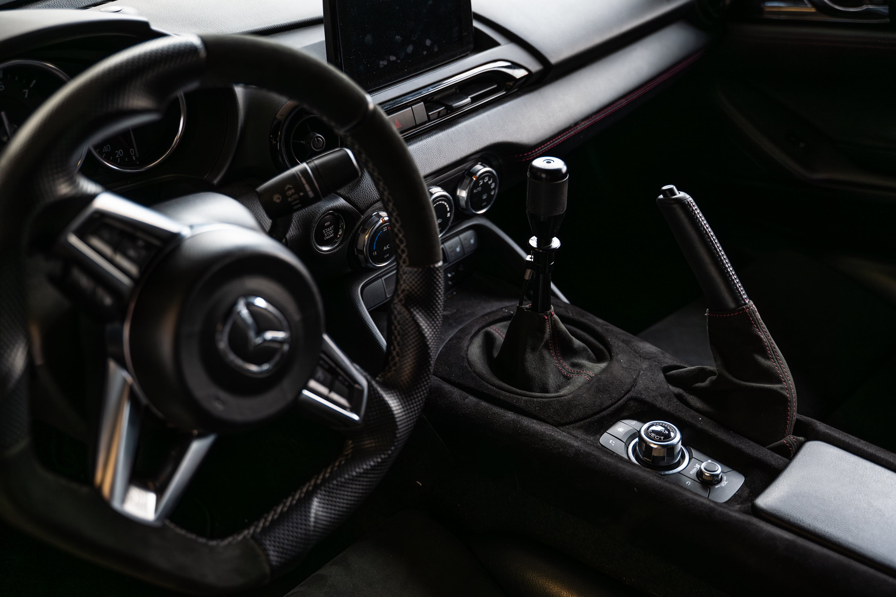 Coolerworx Classic Pro Palanca de Cambios Corta - Compatible con Mazda MX5 ND